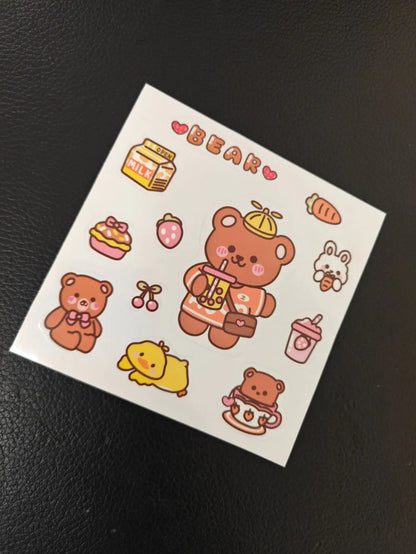 Mini Thermal Printer Paper 57x25mm Sticker Roll