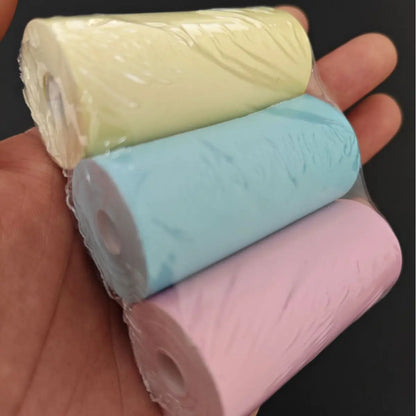 Mini Thermal Printer Paper 57x25mm Sticker Roll