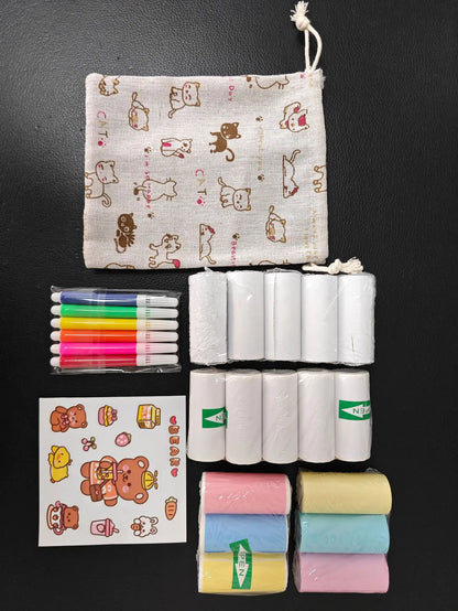 Mini Thermal Printer Paper 57x25mm Sticker Roll