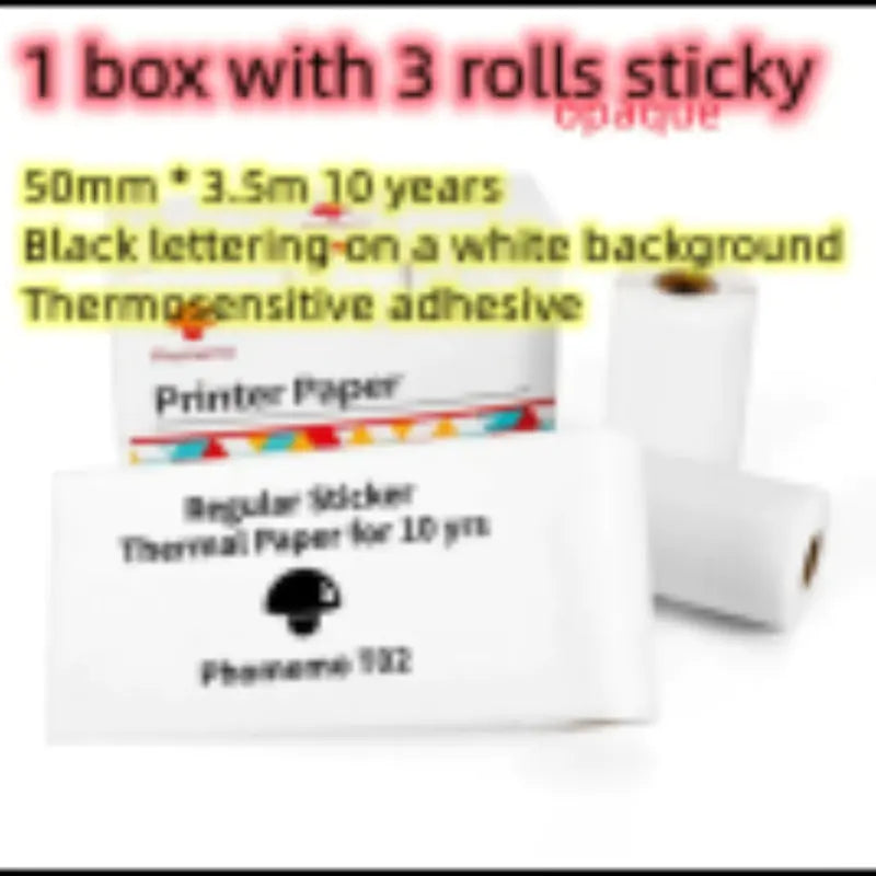 Instanotes Mini Portable Printer (+ Free Roll)