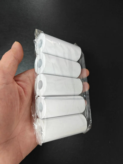 Mini Thermal Printer Paper 57x25mm Sticker Roll